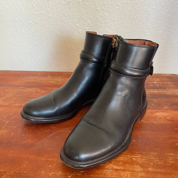 Like-New Franco Sarto Elese Chelsea Boot, Black, US Women's 6 - Picture 3 of 5